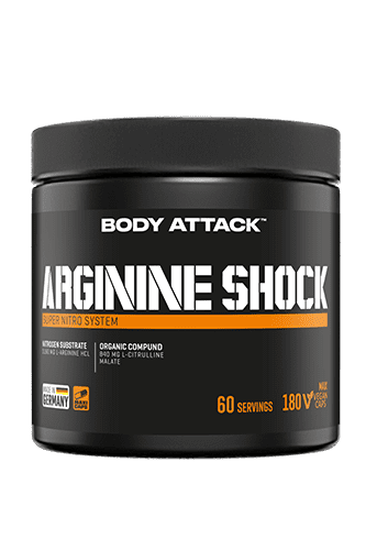 Body Attack ARGININE SHOCK - 180 Caps