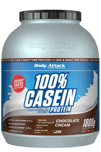 Body Attack 100% CASEIN PROTEIN - 1800 g