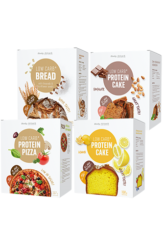 Body Attack Protein Low-Carb*-Backmischung Variety Pack - 4er Pack