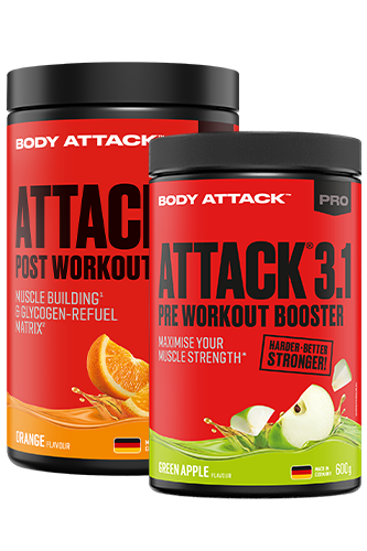 Body Attack PRE AND POST-WORKOUT PERFORMANCE - PACKAGE