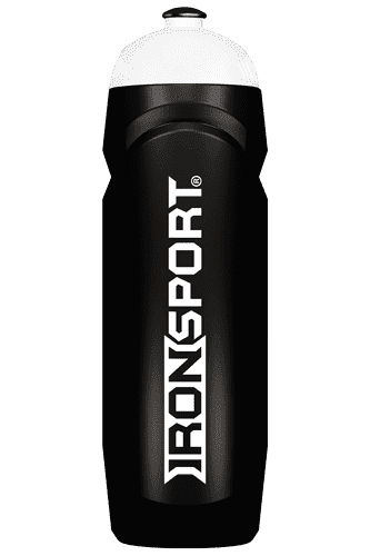 Ironsport Drinking Bottle Black - 750 ml