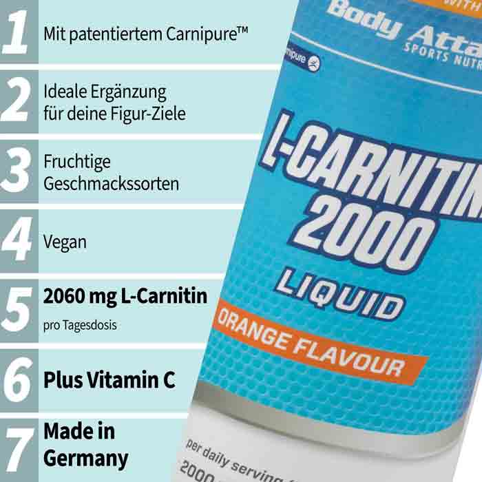Body Attack L-Carnitine Info