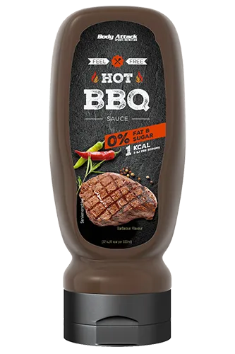 Hot Bbq Sauce Die Kalorienarme Low Carb Sauce Von Body Attack
