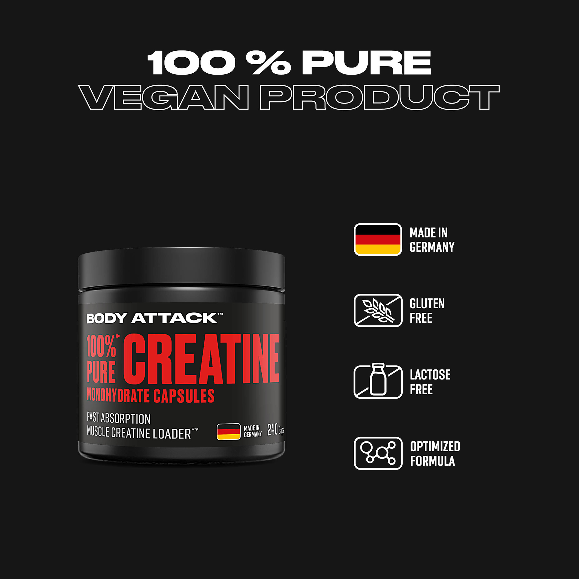 100 % Pure Creatine