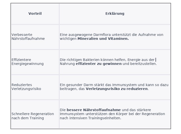Vorteile gesunde Darmflora
